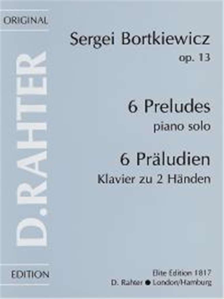 Six Preludes op. 13